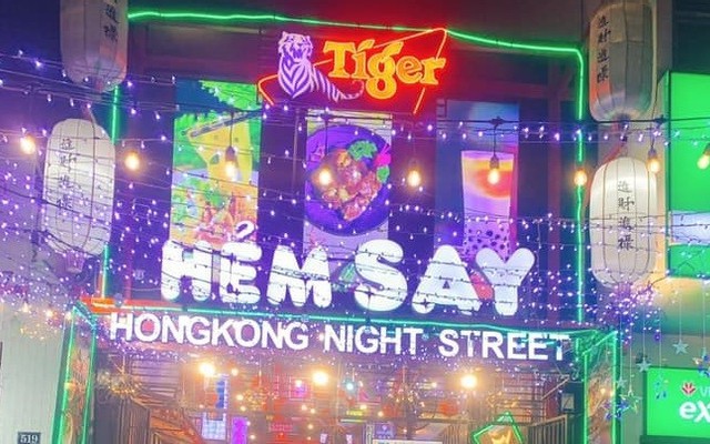 Hẻm Say - HongKong Night Street - Nhậu Hải Sản - Điện Biên Phủ